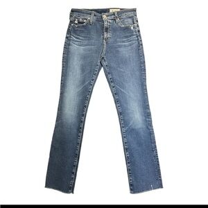 AG Mari Crop Straight Jeans